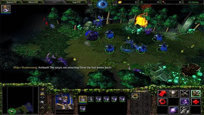 โหลดเกม Warcraft III: The Frozen Throne ไฟล์เดียวฟรี