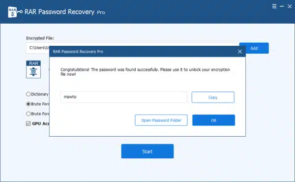 RAR-Password-Recovery